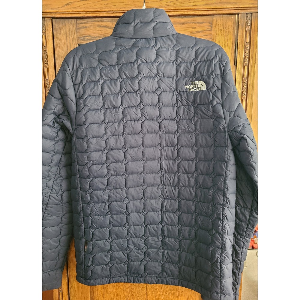 The North Face Mens Thermoball Eco Jacket Navy Blue Puffer S NF0A3KTV - Picture 2 of 10